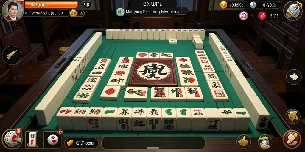 Tampilan gameplay Mahjong yang menarik di 8ID