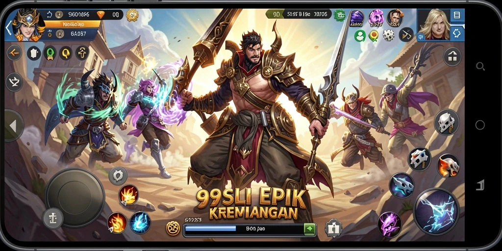Screenshot gameplay 99SL menampilkan strategi yang memukau.