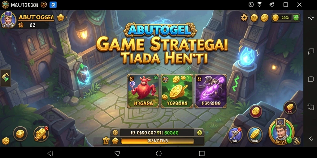 Tampilan menarik gameplay ABUTOGEL dengan strategi yang dinamis.