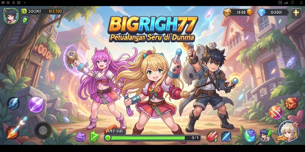 Gameplay seru dan karakter anime yang menawan di BIGRICH77.