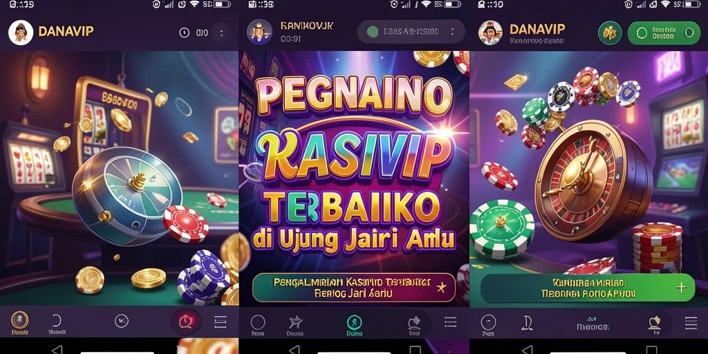 Tampilan gameplay Kasino yang menarik dari DANAVIP.