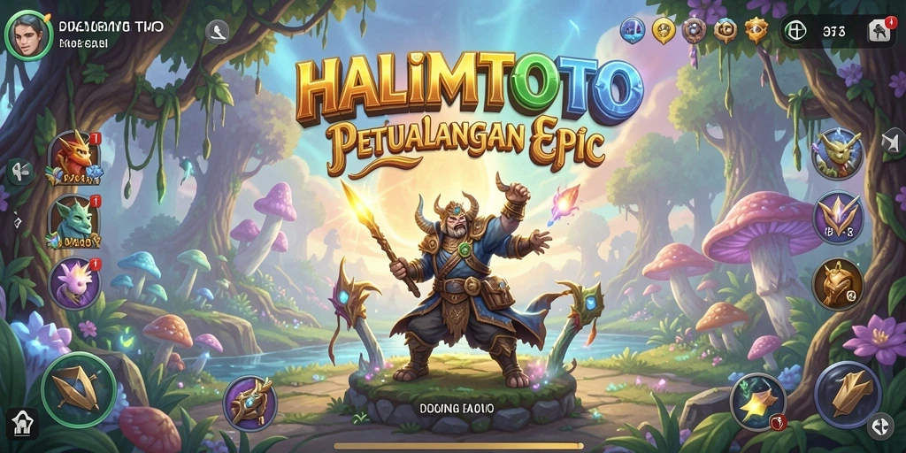 Tampilan gameplay intens dan grafik menawan di HALIMTOTO.