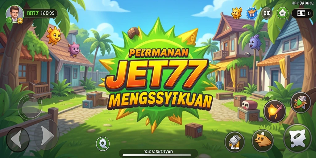 Tampilan gameplay JET77 yang menarik dan menyenangkan