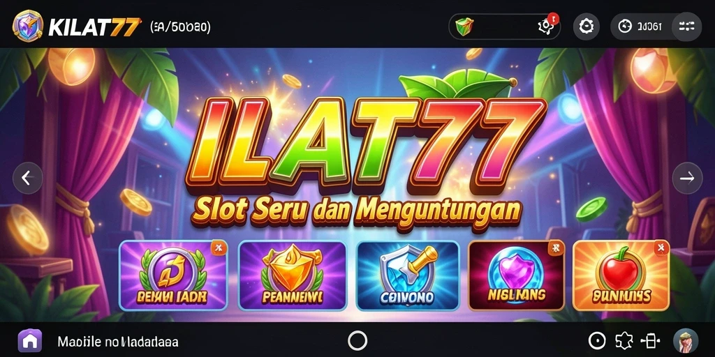 Tampilan screenshot KILAT77 menampilkan gameplay seru dengan fitur slot menarik.