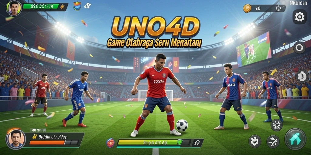 Tampilan gameplay UNO4D yang seru dalam olahraga kompetitif.