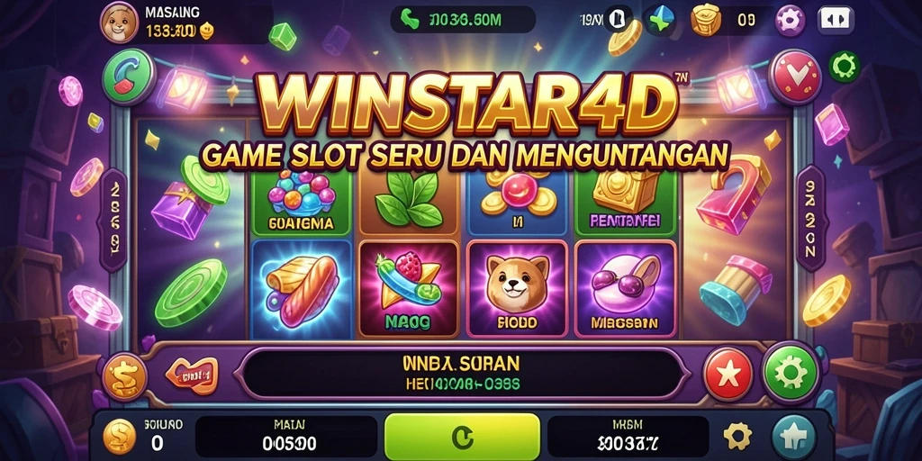 Tangkapan layar game Slot WINSTAR4D yang menampilkan gameplay yang menarik.